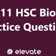 Year 11 HSC Biology Practice Questions